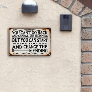 CIFbuy 8x12 Inch Vintage Rustic Aluminum Sign Wooden <b>Wall</b> <b>Decor</b> for TikTok for Temu Pick up Service 20.3x30.5cm - Product Image 6