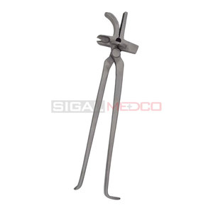 Pince à sabots en acier inoxydable allemand de qualité supérieure, réutilisable, à col de cygne, pour sabots de cheval, outils de fermeur vétérinaire robustes - Product Image 2