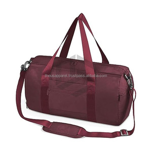 Custom Color Polyester Canvas Duffle Gym <b>Bag</b> High Quality 30-40L Capacity Custom Logo Printing Custom Size Sports Custom Fabric - Product Image 3