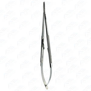 คีมใส่เข็มขนาด7.8นิ้วเครื่องมือผ่าตัดขนาดเล็กชุดสเตนเลสสตีลคีมที่ใส่เข็มขนาดเล็กเครื่องมือทางการแพทย์ - Product Image 3
