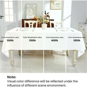 Waterproof Linen <b>Table</b> Cloth Rectangular Wrinkle-Free Wipeable Dining <b>Cover</b> with Textured Design Party Tableware & Decorations - Product Image 3