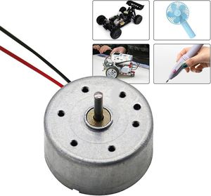 Mini moteur électrique DC 3V 1730RPM pour jouets DIY, générateur d'énergie éolienne - Product Image 3