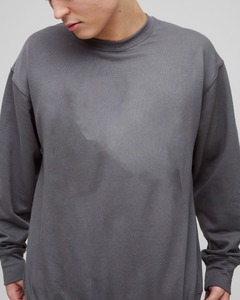 Sudadera Extra Grande Personalizada de Felpa Francesa de 480 g/m², Varios Colores, Suministro al por Mayor, Cuello Redondo, Reversible, con Gráficos, Sudadera con Capucha para Hombre - Product Image 5