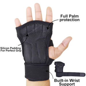 Guantes Deportivos Unisex de Medio Dedo, Antideslizantes, Impermeables, de Poliéster, para Gimnasio, Levantamiento de Pesas, Deportes al Aire Libre, Ejercicio en Casa y Entrenamiento - Product Image 3