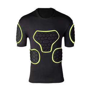 Nuevo Diseño de Camiseta de Entrenamiento de Fútbol Protectora, Manga Larga, para Portero, Uniforme de Poliéster, Colorido, Manga Corta - Product Image 5