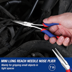 INTENSE SURGICAL INSTRUMENTS 3 Piece Stainless Steel Mini <b>Pliers</b> <b>Set</b> Precision Needle Nose Bent Nose Cutter for DIY Jewelry - Product Image 3