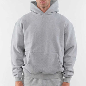 OEM Cotton Sweatshirt Hoodie Soft Comfortable Basic Wear for Men Apparel Fast Delivery - Product Image 3