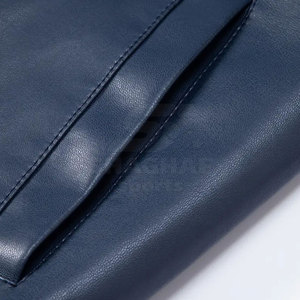 Vestes en cuir élégantes pour hommes, design moderne et usage quotidien, vestes d'hiver décontractées pour l'extérieur - Product Image 6