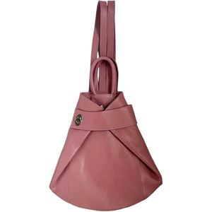 Sac à dos de luxe pour femme en cuir de chèvre, finition douce, minimaliste, décontracté, sac de voyage élégant pour le quotidien - Product Image 2