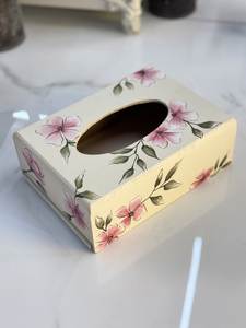 Boîte à mouchoirs classique haut de gamme en os incrusté, écologique, pour la maison, le bureau, la salle de bain et l'hôtel – Prix abordable, fabriquée en Inde - Product Image 4