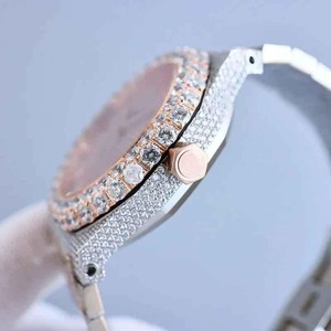 Montre de luxe en acier inoxydable à mouvement quartz avec cadran en verre et affichage à aiguilles, étanche, idéale pour les affaires et les soirées, vente en gros - Product Image 2