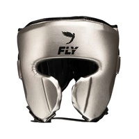 Nouvel Arrivage 2026 – Protection Argentée pour la Tête (Sparring, Boxe, Muay Thai) – Équipement de Protection Personnalisable avec Logo – Casques de Protection MMA