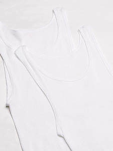 เสื้อกล้ามผู้ชายพรีเมียม ผ้าฝ้าย แขนกุด สไตล์ลำลอง สีพื้น สำหรับฤดูร้อน ออกกำลังกาย รับผลิตแบรนด์ตามสั่ง ขายส่งเสื้อกล้าม - Product Image 5