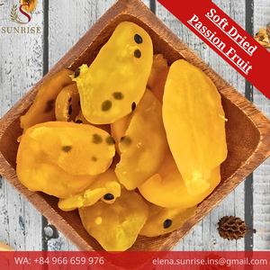 Fruta de la Pasión Deshidratada en Rodajas, Snack de Fruta Dulce, Color Naranja Natural, Piezas Finas, a Granel - Product Image 4