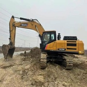 Excavatrice d'occasion SANY SY375H de 37,5 tonnes, prête à l'emploi, faible nombre d'heures, équipement hydraulique puissant sur chenilles pour travaux à grande échelle - Product Image 2