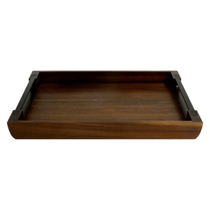 Factory Price Rustic Wooden Serving <b>Tray</b> Extra Large Solid Wood Butler Ottoman Food Platter Best for Party Serving - Product Image 6