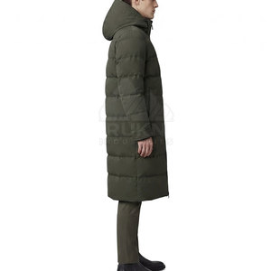 New Arrival <b>Men's</b> Bench <b>Coat</b> Winter Outerwear Casual Jacket Zipper <b>Long</b> <b>Waterproof</b> Lightweight Comfortable Daily Wear - Product Image 3