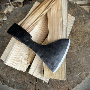 ขวานทำมือคุณภาพสูง หัวเหล็กคาร์บอนสูง ด้ามเหล็ก ไม้แอช คมตัดคมกริบ ระดับอุตสาหกรรม ODM - Product Image 4