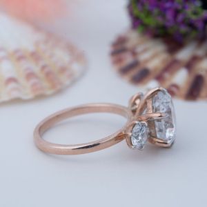Minimalist Band Ring with <b>Solid</b> 925 Sterling <b>Silver</b> Custom Design Engagement and Wedding Jewelry for Women and Girls - Product Image 4