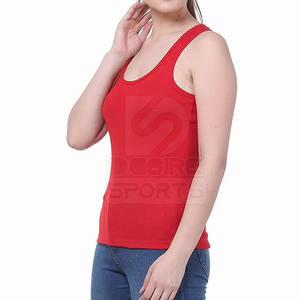 Débardeur décontracté respirant pour femme adulte, marque privée, avec logo frontal, léger, vente en gros, best-seller, vêtements de sport - Product Image 3