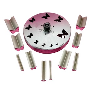 <b>Iron</b> Jewelry Disc Cutter Set of <b>7</b> with Lever and Irregular Shape Mold Model 280C for Jewelry Making-SUNTOOLS/STIPL - Product Image 2