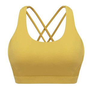 Sujetador Deportivo de Yoga Sin Costuras de Gran Soporte y Transpirable para Mujer, Talla Grande, con Logotipo Frontal, 2026 - Product Image 4
