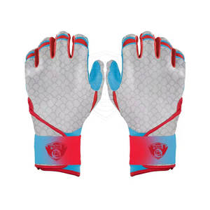 Guantes de Bateo Ligeros y Económicos, Hechos en Pakistán, con Puño Completo, Nuevo Estilo - Product Image 1