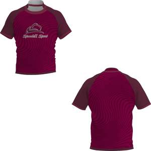 T-shirts de tennis personnalisés 100% polyester sublimés, t-shirts de sport, fabricant OEM ODM, t-shirts à manches courtes - Product Image 1