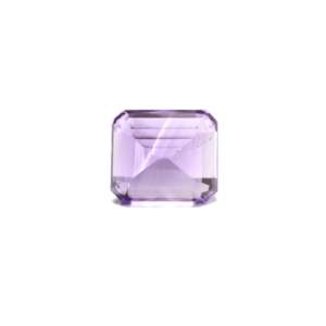 Loose 8.1 Carat Faceted Heart Cut Amethyst Gemstone for Fine Jewelry - Product Image 2