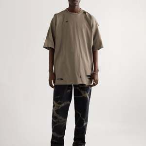 Camiseta Personalizada con Logotipo Sublimado, Estampado Puff, Lisa, Talla Grande, de Algodón, para Hombre - Product Image 2