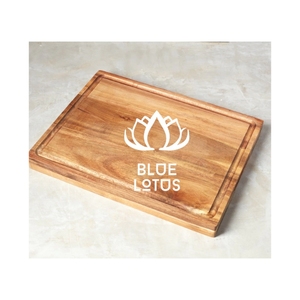 PREMIUM QUALITY Biodegradable <b>Wooden</b> Chopping Board Great For Steak <b>Slicing</b> And Bread Cutting Moisture Resistant Kitchen Tools - Product Image 1