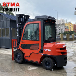 STMA Mini 3ton 3.5TON 4ton dizel Forklift endüstriyel asansörler kamyon kargo çatal asansörler 3m Montacargas ile iyi fiyat - Product Image 4