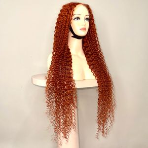 วิกผมสีส้มหยิกยาวคุณภาพสูงจากผมแท้ของคนเวียดนาม - Product Image 4