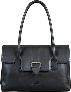 Nuevo Bolso de Mano de Cuero Genuino con Cierre de Hebilla, Bolso Tote Clásico para Uso Diario de Mujer, Color Negro, de Proveedor Indio - Product Image 3