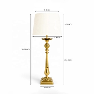 Imperial <b>Pinecone</b> Metal Table Lamp with Linen Tapered Shade Antique Brass Finish Decorative Carved Base Warm Glow - Product Image 4