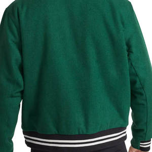 Men's Varsity Jacket High Quality <b>Woolen</b> Stand Collar Custom Color for Winter Wear Men Varsity Jackets - Product Image 6