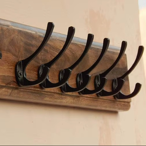 Wooden <b>Wall</b> Hanger Cheap Price Elegant <b>Wall</b> <b>Hook</b> Rack for Clothes Bags <b>Keys</b> and Home Organization By M/S SHAAD HANDICRAFTS - Product Image 1