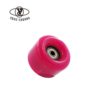 Roues de haute qualité pour patins à roulettes, colorées, 64, 68, 76 mm, rebond de 90 %, offre directe d'usine.