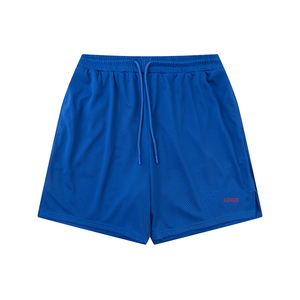 Pantalones Cortos de Baloncesto, Nuevo Estilo Urbano, Personalizados, Sólidos, Deportivos para Hombre, con Logotipo Termotransferible, Bolsillos Delanteros, Diseño Informal - Product Image 4