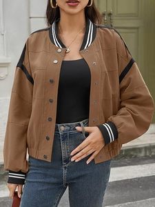 Chaqueta Bomber Blanca Personalizada para Mujer, Precio al por Mayor, Zeta Phi Beta, Larga, Cierre de Cremallera, Largo Regular, Poliéster - Product Image 1