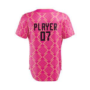 Uniformes de Béisbol Personalizados para Mujer, Impresión por Transferencia de Calor, Secado Rápido, Transpirables, Antibacterianos, Tallas Grandes, Uniformes de Softbol - Product Image 5