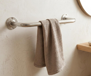 Luxurious Towel Ring with golden color Hand Towel Holder Brass Wall Mounted Bathroom Hardware Royal Towel Hanger Rack - Product Image 2
