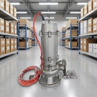 Pompe submersible électrique pour l'évacuation des eaux usées et des eaux de vidange, matériau 316