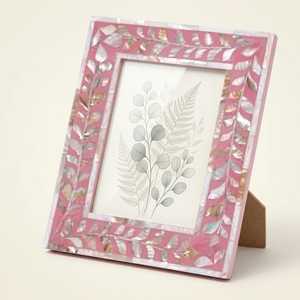 Cadre photo exclusif en nacre incrustée, sur mesure, taille et forme personnalisées, présentoir photo élégant fait main pour une décoration intérieure de luxe - Product Image 2
