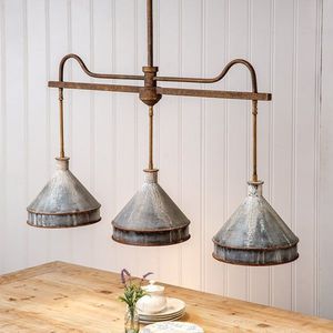 Industrial <b>Black</b> Metal Pendant <b>Light</b> <b>Ceiling</b> Mount Round Shade Indoor Living Room Decor Durable Design - Product Image 1