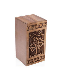 Urne funéraire en bois pour cendres humaines, urnes de crémation pour homme et femme, urnes de haute qualité - Product Image 1
