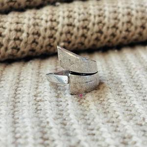 Boho Geometric Brass <b>Ring</b> Silver Plated Tribal <b>Statement</b> Wholesale <b>Ring</b> For Men's - Product Image 5