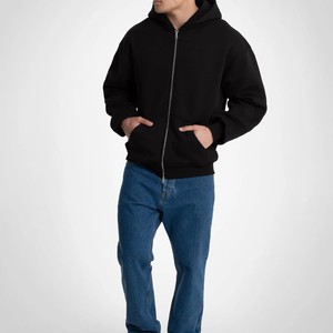 <b>Top</b> Quality 475GSM Heavyweight Cotton Hoodies <b>Raglan</b> Sleeve Pullover Custom Embroidery Winter Bulk Manufacturer Supplier - Product Image 2