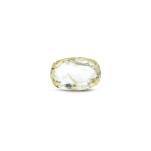 Loose 3.6 Carat Oval Cut Yellow Sapphire Gemstone 10x12mm for Fine Jewelry - Product Image 2
