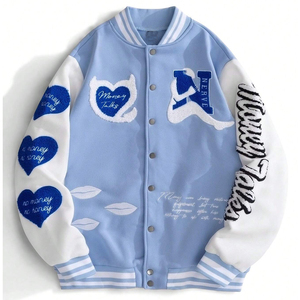 Men's Casual College Varsity Jacket 500GSM Heavyweight 100% Cotton Baseball Bomber Sialkot Factory - Product Image 2